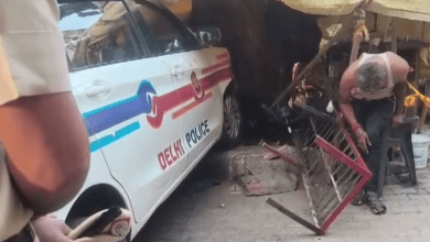 दिल्ली में पीसीआर वैन की टक्कर से व्यक्ति की मौत