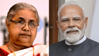 प्रधानमंत्री नरेंद्र मोदी और नेपाल की प्रधानमंत्री सुशीला कार्की की टेलीफोन वार्ता