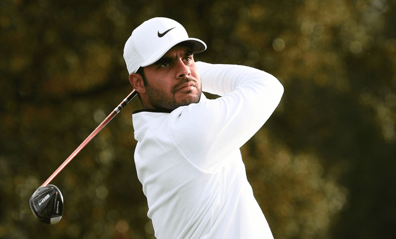 फेडेक्स ओपन डी फ्रांस में गोल्फ खेलते हुए वीर अहलावत