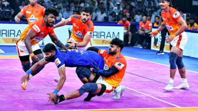 हरियाणा स्टीलर्स बनाम पुणेरी पलटन प्रो कबड्डी लीग मुकाबला