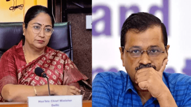 दिल्ली की सी.एम रेखा गुप्ता ने केजरीवाल पर साधा निशाना