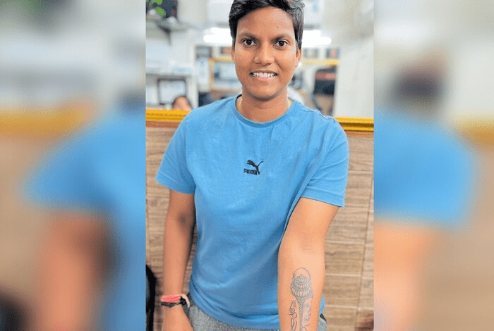 भारतीय महिला क्रिकेटर दीप्ति शर्मा, स्नेह राणा और रिचा घोष के टैटू