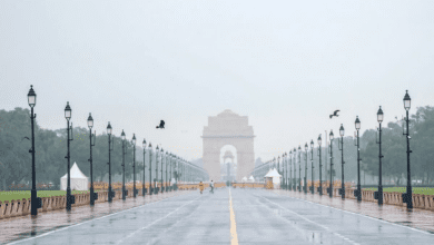 दिल्ली का मौसम: तापमान सामान्य से ऊपर