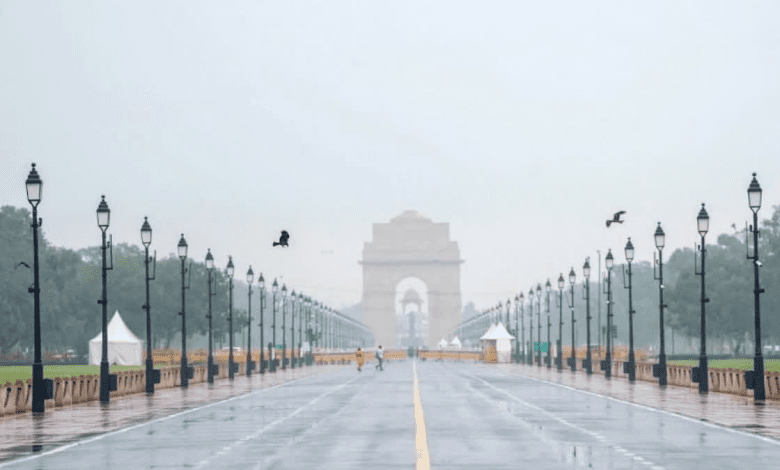 दिल्ली का मौसम: तापमान सामान्य से ऊपर