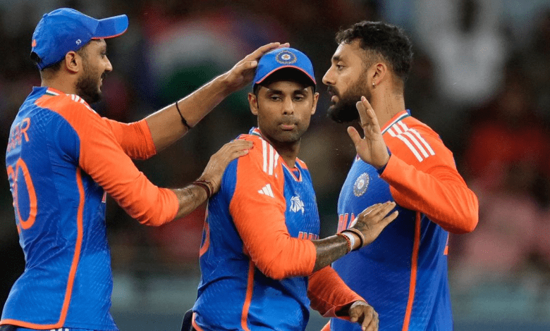 सूर्यकुमार यादव एशिया कप मैच के दौरान खेलते हुए