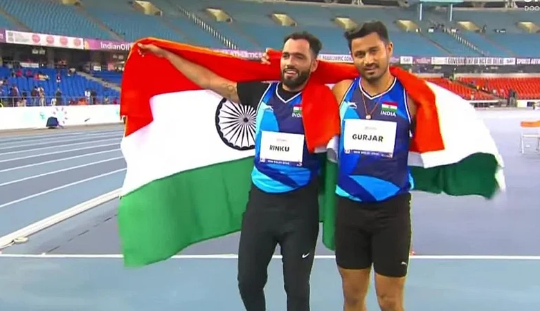 रिंकू हुड्डा ने एफ46 भाला फेंक में स्वर्ण पदक जीता