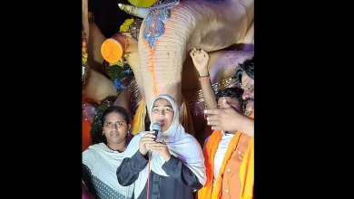 मुस्लिम महिला द्वारा 1,88,888 रुपये में खरीदा गया गणेश लड्डू