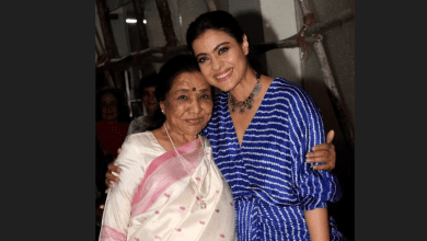 काजोल, आशा भोसले और सैफ अली खान के साथ थ्रोबैक तस्वीर