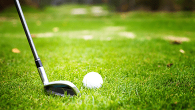 एशिया पेसिफिक गोल्फ चैंपियनशिप में भारत के खिलाड़ी अभ्यास करते हुए