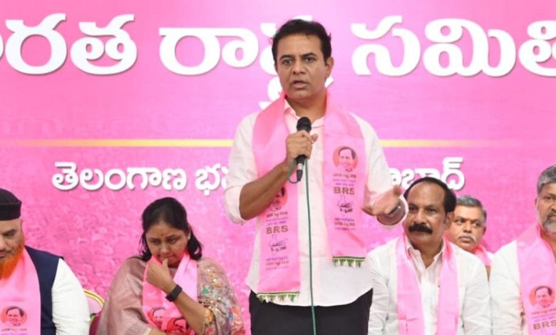 जुबली हिल्स चुनाव में केटीआर का कांग्रेस पर हमला