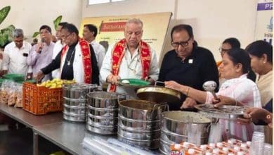 हैदराबाद राधे राधे ग्रुप अन्नदान केंद्र उद्घाटन