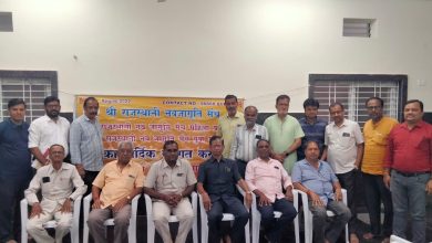 श्रीराजस्थानी नव जागफति मंच अत्तापुर बैठक आयोजन