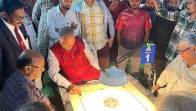 टी. नरेंद्र और टी. सुब्बाराव ने कैरम पुरुष एकल जीता