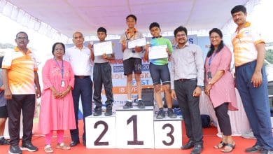 पी.वाई.पी. स्केटिंग उत्सव में छात्रों का शानदार प्रदर्शन