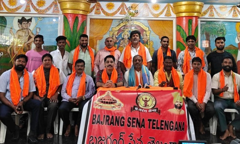 हिन्दुत्व रक्षा हेतु बजरंग सेना का राज्यव्यापी अभियान