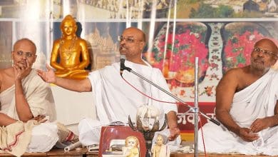 जैन भवन प्रवचन में अन्नदान और सेवा का महत्व