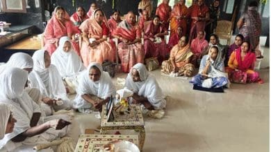 सहस्त्रफणा जैन संघ में साध्वी ओली पारणा