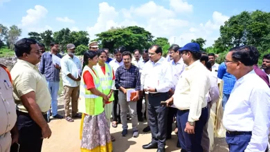 मेदक-कामारेड्डी बाढ़ प्रभावित क्षेत्रों का निरीक्षण