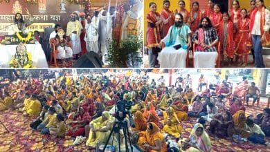 गुरु कृपा शिव महापुराण कथा के दौरान महाराज का प्रवचन