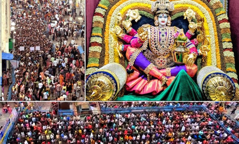 दीपावली उत्सव 2025: हैदराबाद में भक्तों का उमड़ता सैलाब