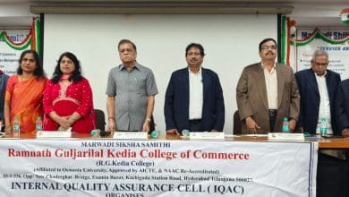 रामनाथ केड़िया कॉलेज एमबीए एमसीए इंडक्शन छात्र