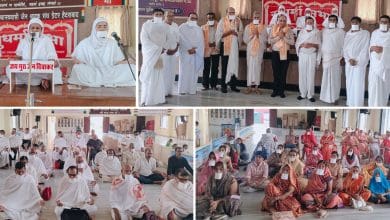 चातुर्मास धर्मसभा में साध्वी जयश्रीजी का प्रवचन व तपस्वियों का बहुमान