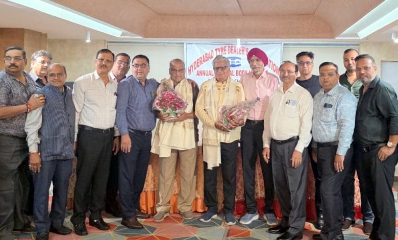 हैदराबाद टायर डीलर्स AGM में समिति का उद्घाटन