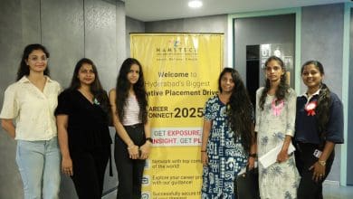 हम्सटेक कॉलेज करियर कनेक्ट में 400 छात्रों को रोजगार अवसर