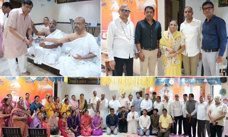 राष्ट्र संत द्वारा नवकार मंत्र और विनम्रता प्रवचन