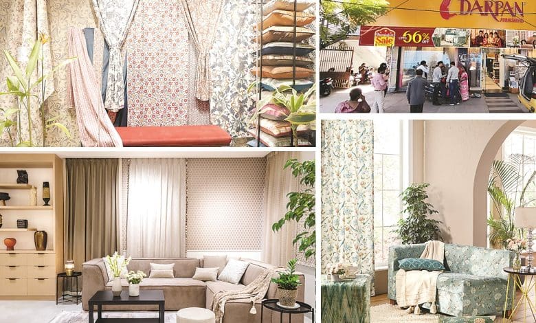 दर्पण फर्निशिंग्स फेस्टिव सेल में पर्दों और सोफा फैब्रिक पर छूट