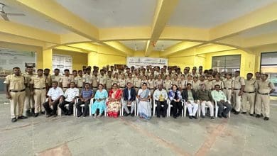 तेलंगाना में पर्यटक पुलिस प्रमुख स्थलों पर ड्यूटी करती