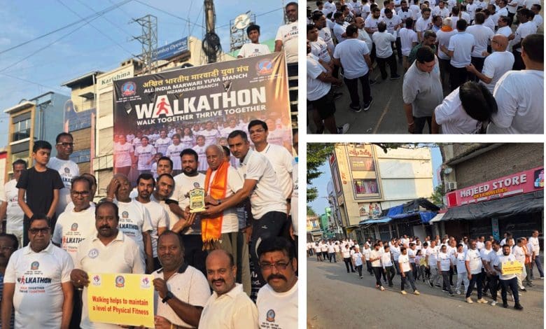 निजामाबाद वॉकाथन में दामोदरदास मालानी मुख्य अतिथि