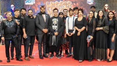 जेसीआई हैदराबाद डेक्कन हॉरर मस्ती कार्यक्रम का दृश्य