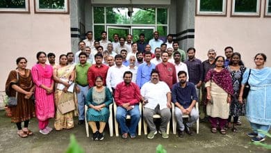 बीआईएस हैदराबाद द्वारा आयोजित राज्य स्तरीय क्षमता निर्माण प्रशिक्षण कार्यक्रम का दृश्य।