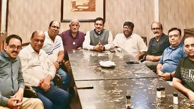 हैदराबाद में आयोजित बिहार अग्रवाल संघ की कार्यकारिणी बैठक की तस्वीर