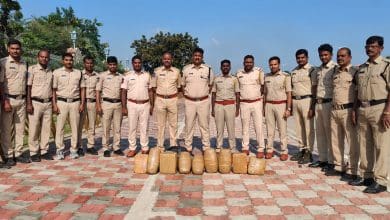 हैदराबाद में 20 किलो गांजे के साथ तस्कर गिरफ्तार