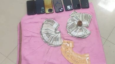 साइबराबाद पुलिस ने जुआघर पर छापा मारकर 7 जुआरी पकड़े