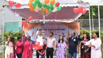 डीआरएस इंटरनेशनल स्कूल में राज्य स्तरीय खेल प्रतियोगिता