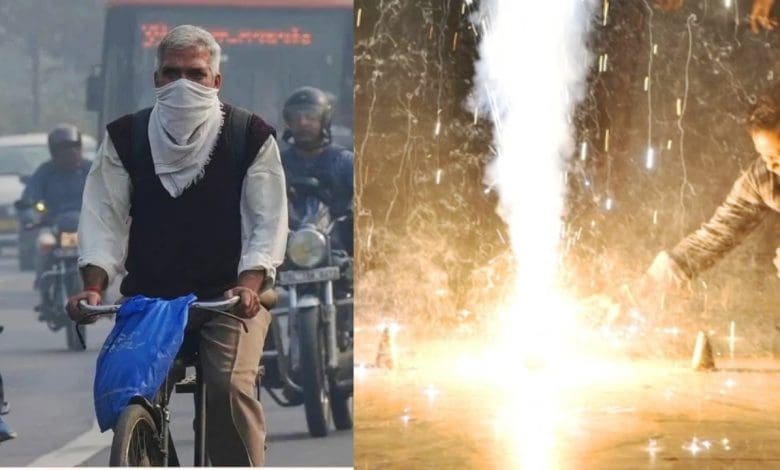 दिवाली 2025 के बाद दिल्ली वायु प्रदूषण संकट की तस्वीर