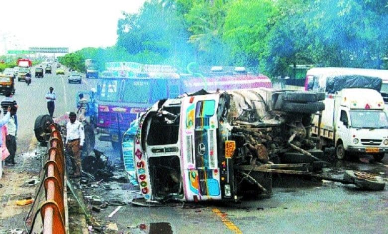 देश के हाईवे बन गए तेज रफ्तार दुर्घटनाओं का अड्डा