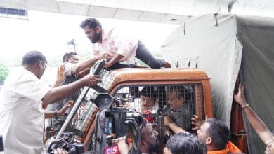 भाजपा नेता गौरक्षक हत्या विरोध प्रदर्शन में