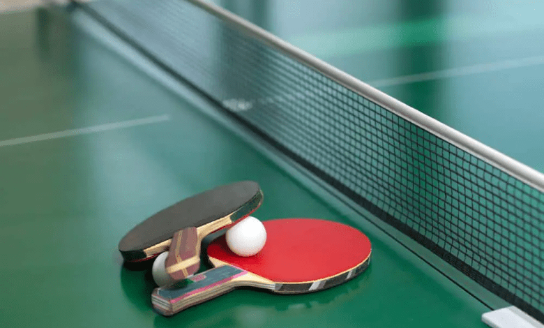 भारत की टेबल टेनिस पुरुष और महिला टीम एशियाई चैंपियनशिप में प्रदर्शन करती हुई