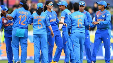 भारतीय महिला क्रिकेट टीम पर धीमी ओवर गति के लिए जुर्माना