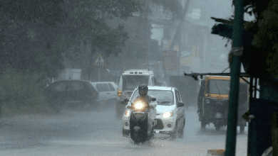 चेन्नई और उत्तर जिलों में भारी बारिश से जनजीवन प्रभावित