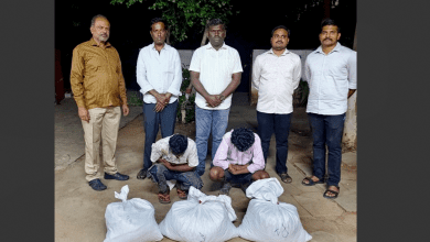 16.05 किलो गांजे के साथ दो अंतरराज्यीय तस्कर गिरफ्तार