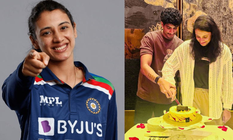 स्मृति मंधाना और पलाश मुच्छल के रिश्ते पर बयान देते हुए पलाश इंदौर प्रेस क्लब में।