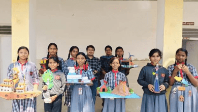 एनसीएल ने सिंगरौली में कचरे से बनाई पर्यावरणीय कलाकृतियां