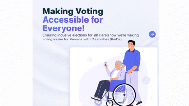 तेलंगाना में जुबली हिल्स उपचुनाव के लिए बनाए जा रहे दिव्यांग-अनुकूल मतदान केंद्र, जहां हर मतदाता गरिमा और सहजता से करेगा मतदान।