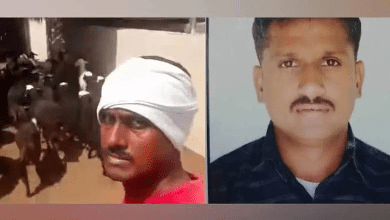 ओमान में धूप में बकरियाँ चराते तेलंगाना के प्रवासी मजदूर की तस्वीर