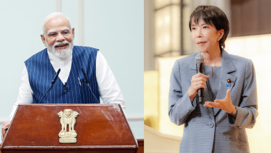 प्रधानमंत्री नरेंद्र मोदी जापान की नई प्रधानमंत्री साने ताकाइची को बधाई देते हुए